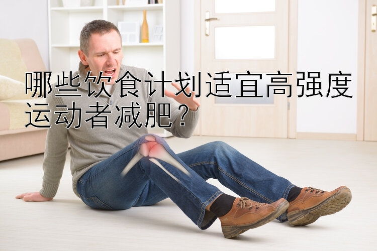 哪些飲食計劃適宜高強度運動者減肥？