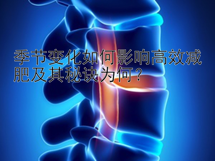 季節(jié)變化如何影響高效減肥及其秘訣為何？