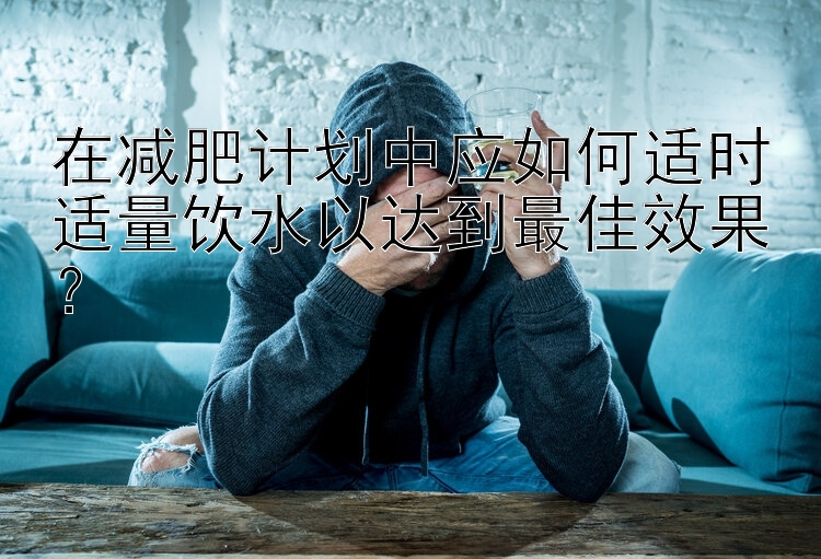 在減肥計(jì)劃中應(yīng)如何適時(shí)適量飲水以達(dá)到最佳效果？