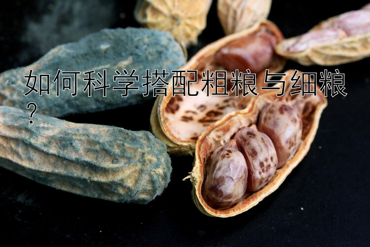 如何科學(xué)搭配粗糧與細(xì)糧？