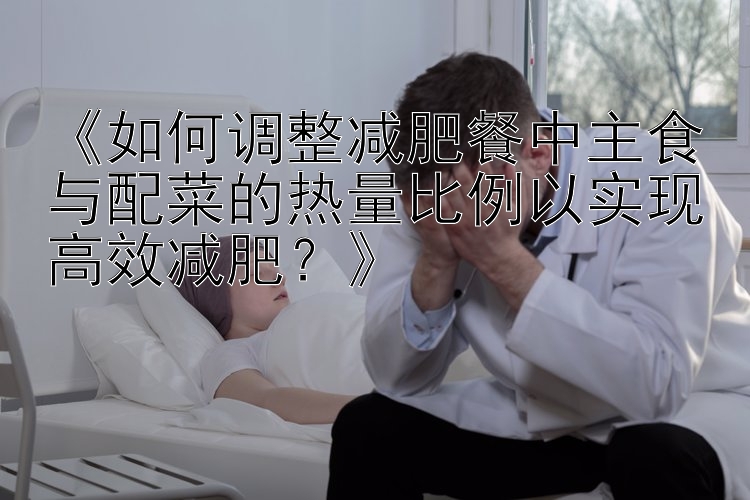 《如何調(diào)整減肥餐中主食與配菜的熱量比例以實現(xiàn)高效減肥？》