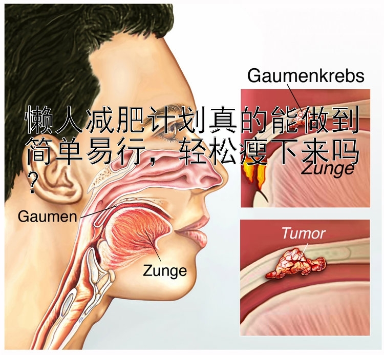 懶人減肥計劃真的能做到簡單易行，輕松瘦下來嗎？